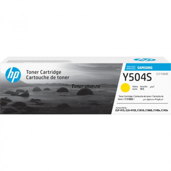  Samsung Cartus Toner  CLT-Y504S ELS 