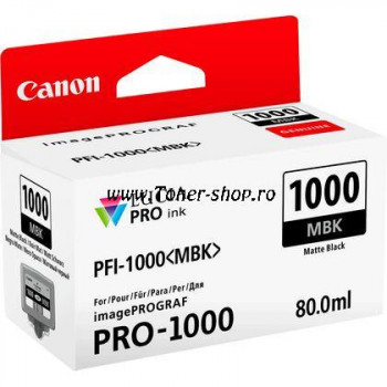  Canon Cartus cerneala  PFI-1000MBK 